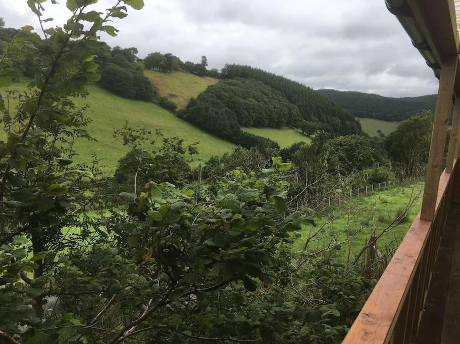 Cabin Pren , Darowen , Machynlleth 아파트 외부 사진