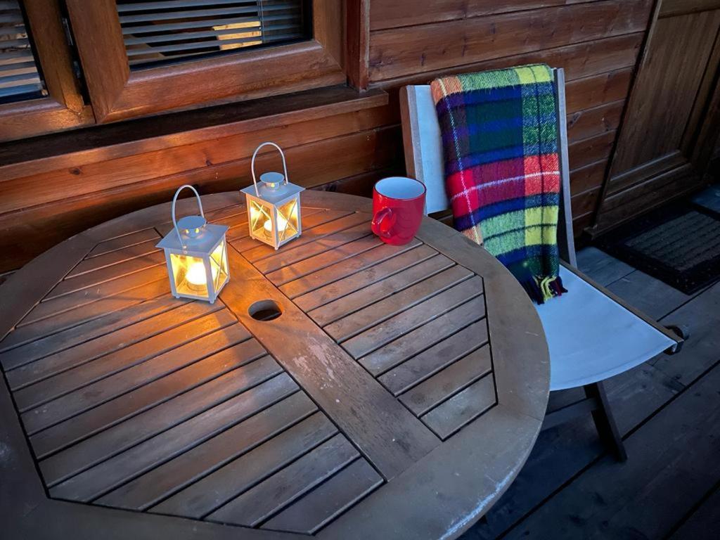 Cabin Pren , Darowen , Machynlleth 아파트 외부 사진